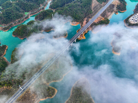 千島湖云海風光