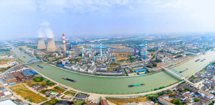 發(fā)電廠全景