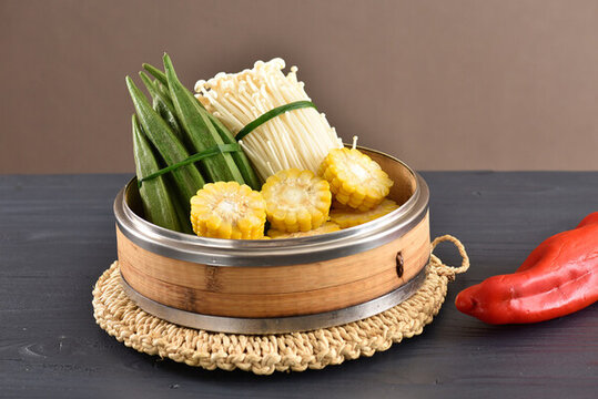 農(nóng)家蒸三蔬