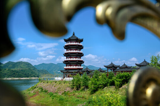 竹山堵河風(fēng)光