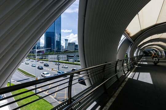 深圳下沙城市街景