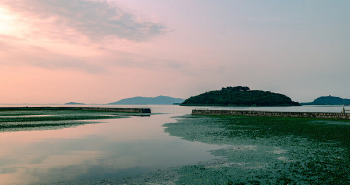 湖景