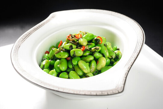 橄欖菜拌青豆