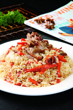 碎肉抓飯