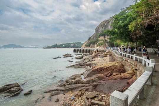 福建省廈門市鼓浪嶼海島自然風(fēng)光