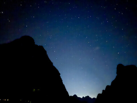 廣西桂林漓江夜景