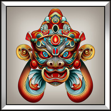 生肖裝飾畫
