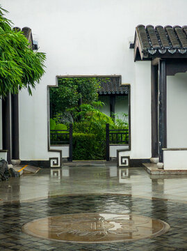 中式園林風(fēng)格度假酒店