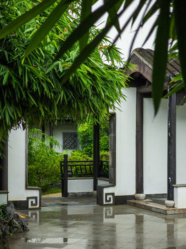 中式園林風(fēng)格度假酒店