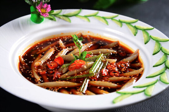 酸辣蕎面魚(yú)莜面魚(yú)魚(yú)