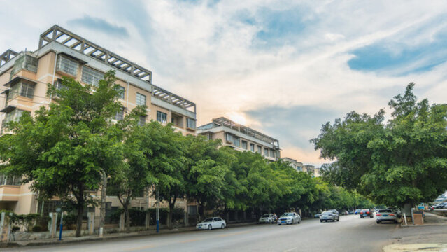 城市一角素材