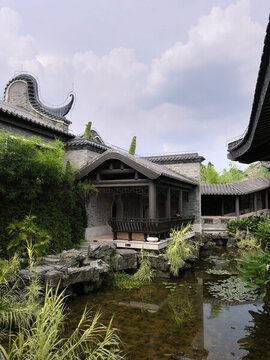 古風(fēng)建筑廣州文化館廣州旅游