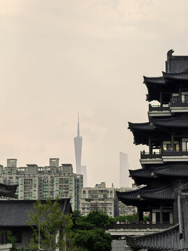 古風(fēng)建筑廣州文化館