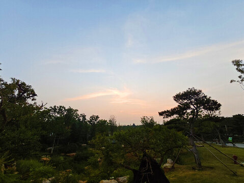 晚霞天空