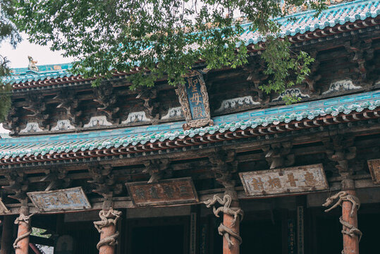 山西晉祠圣母殿