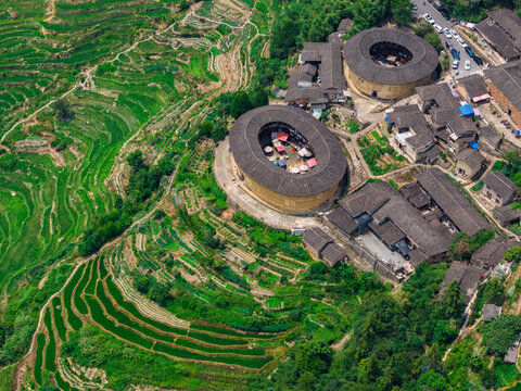 福建漳州南靖田螺坑土樓群