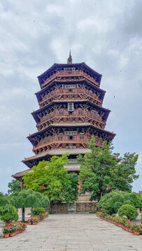 黑神話悟空取景地應(yīng)縣木塔