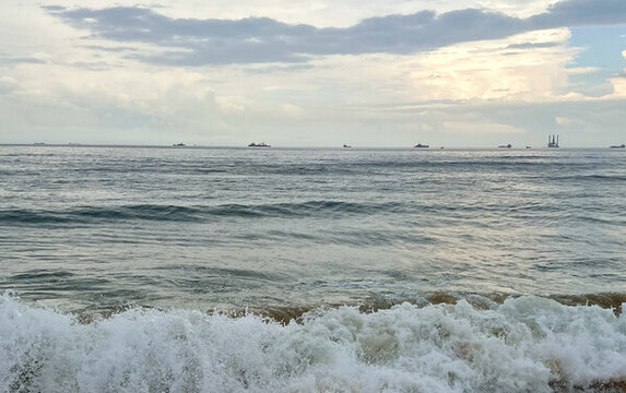 海陵島大角灣風光