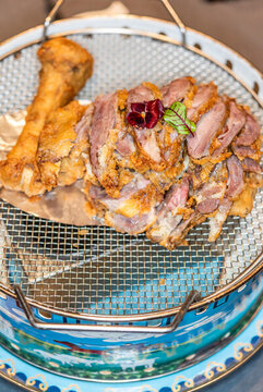 一鍋香酥烤羊腿