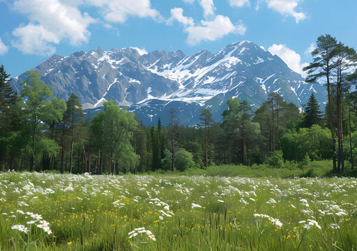山區(qū)高山草甸