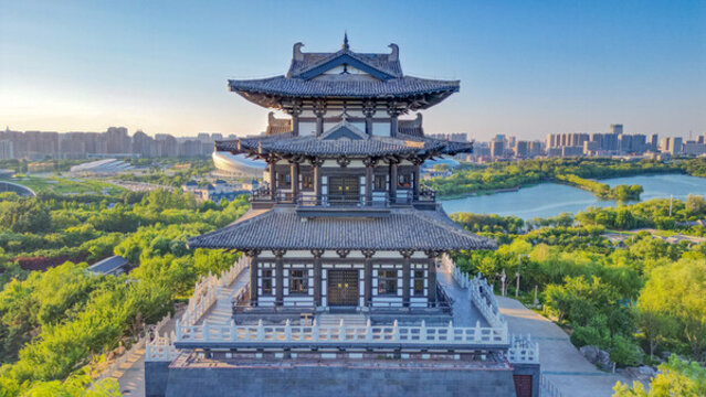唐山南湖龍山閣