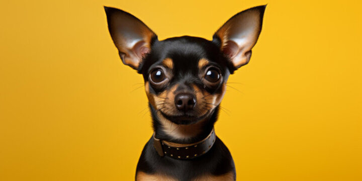 戴項(xiàng)圈的吉娃娃犬
