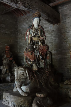山西長治崇慶寺彩塑