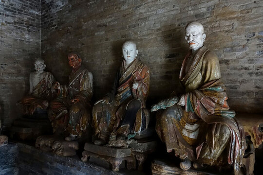山西長治崇慶寺彩塑