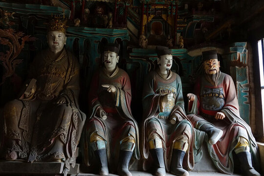 山西長治崇慶寺彩塑