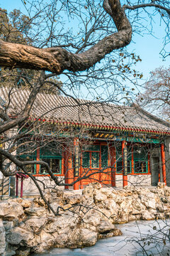 北海公園抱素書屋