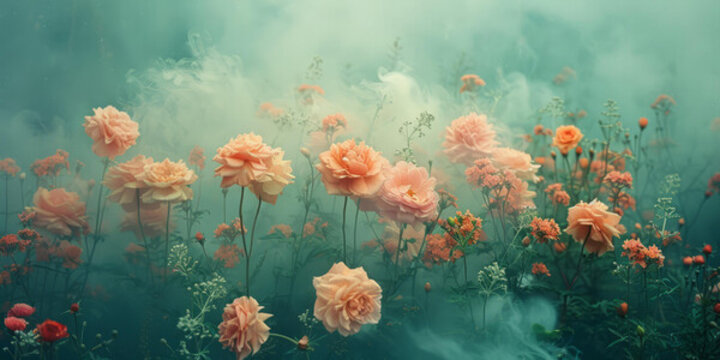夢(mèng)境般盛開(kāi)的鮮花
