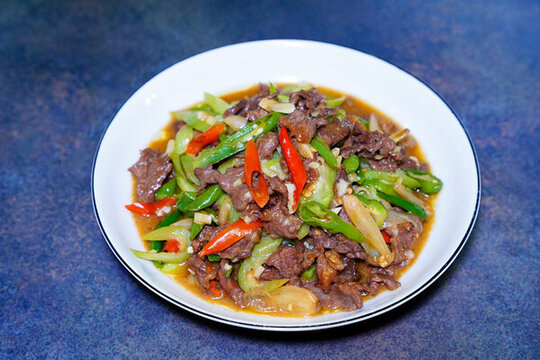 絲瓜炒牛肉