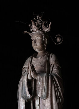 山西平遙雙林寺雕塑