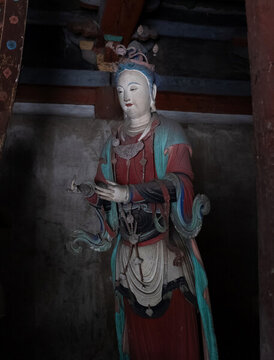 山西平遙雙林寺雕塑