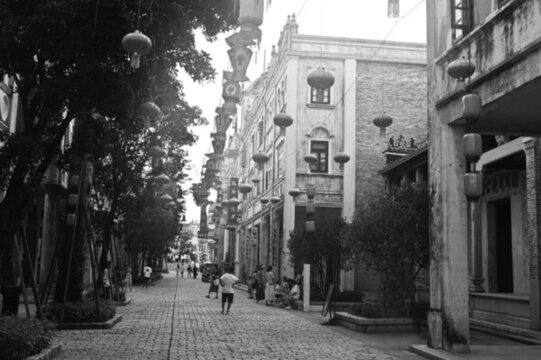 民國建筑懷舊街景老照片