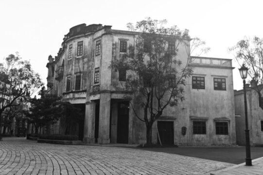民國(guó)建筑懷舊街景老照片