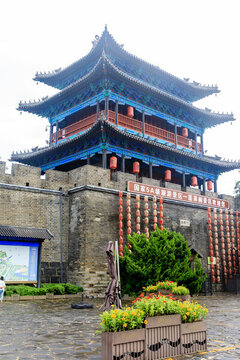 蓬萊閣景區(qū)振揚門