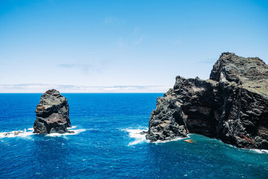 葡萄牙馬德拉島海濱風光