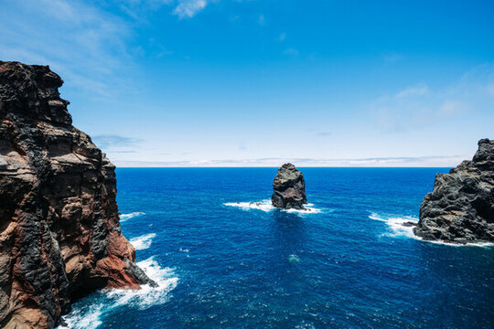 葡萄牙馬德拉島海濱風光