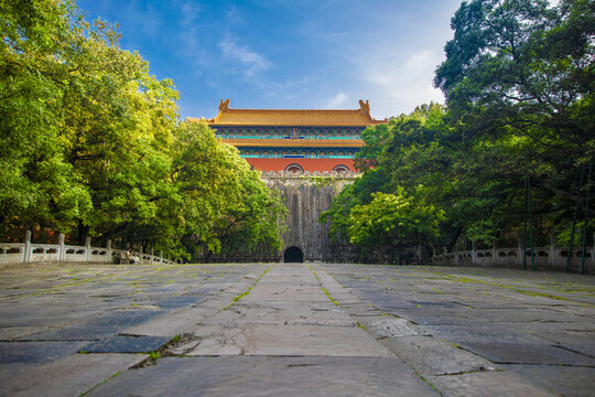 明孝陵明樓
