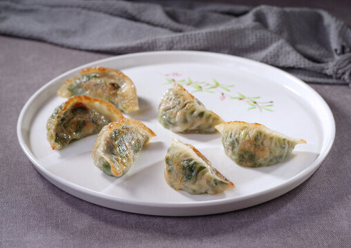 香煎韭菜餃