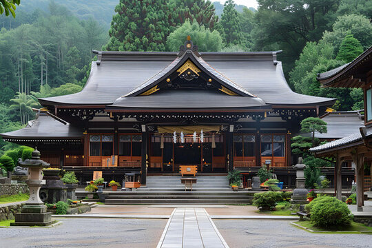 日本傳統(tǒng)寺廟建筑