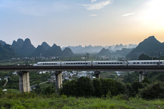 桂林山水列車
