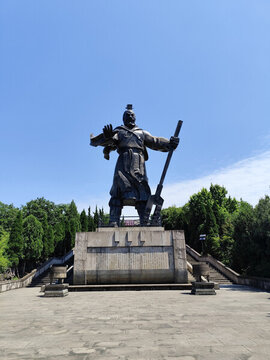 紹興大禹陵山頂塑像