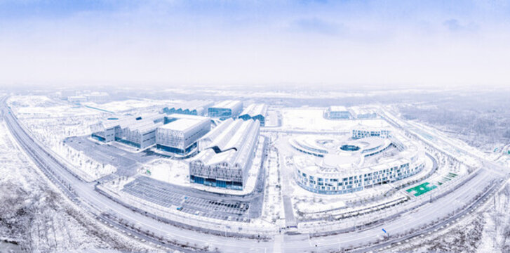 合肥大科學裝置雪景