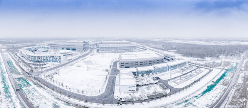合肥大科學裝置雪景