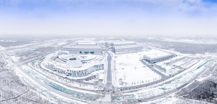合肥大科學裝置雪景