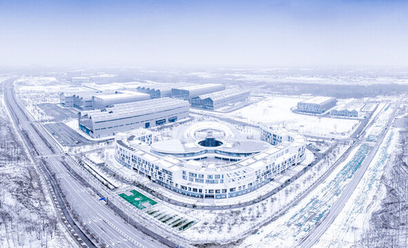 合肥大科學裝置雪景