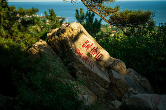 聯(lián)峰山景色森林