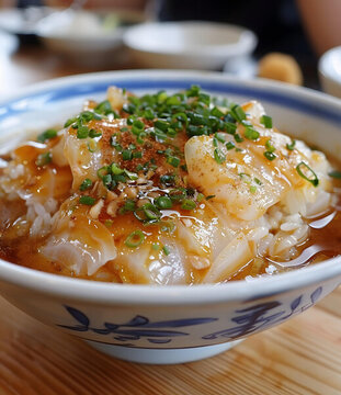 一碗香噴噴的魚肉蓋飯